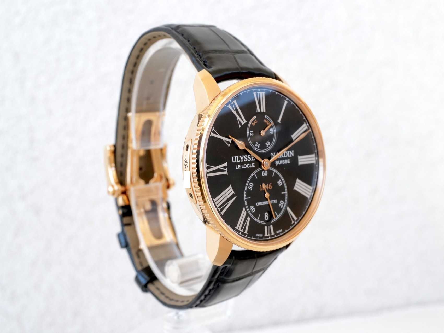 Ulysse Nardin Marine Torpilleur 18K Rose Gold 42mm