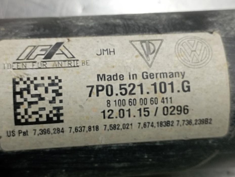 Veio de Transmissão PORSCHE Cayenne (92A)