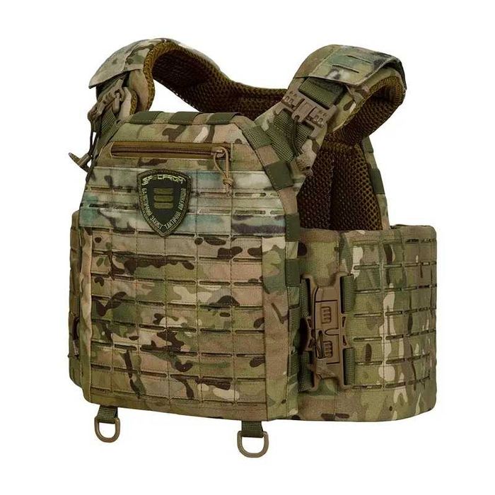 Плитоноска SPECPROM WARMOR Gen.5 V2 Мультикам Кордура Швидке скидання