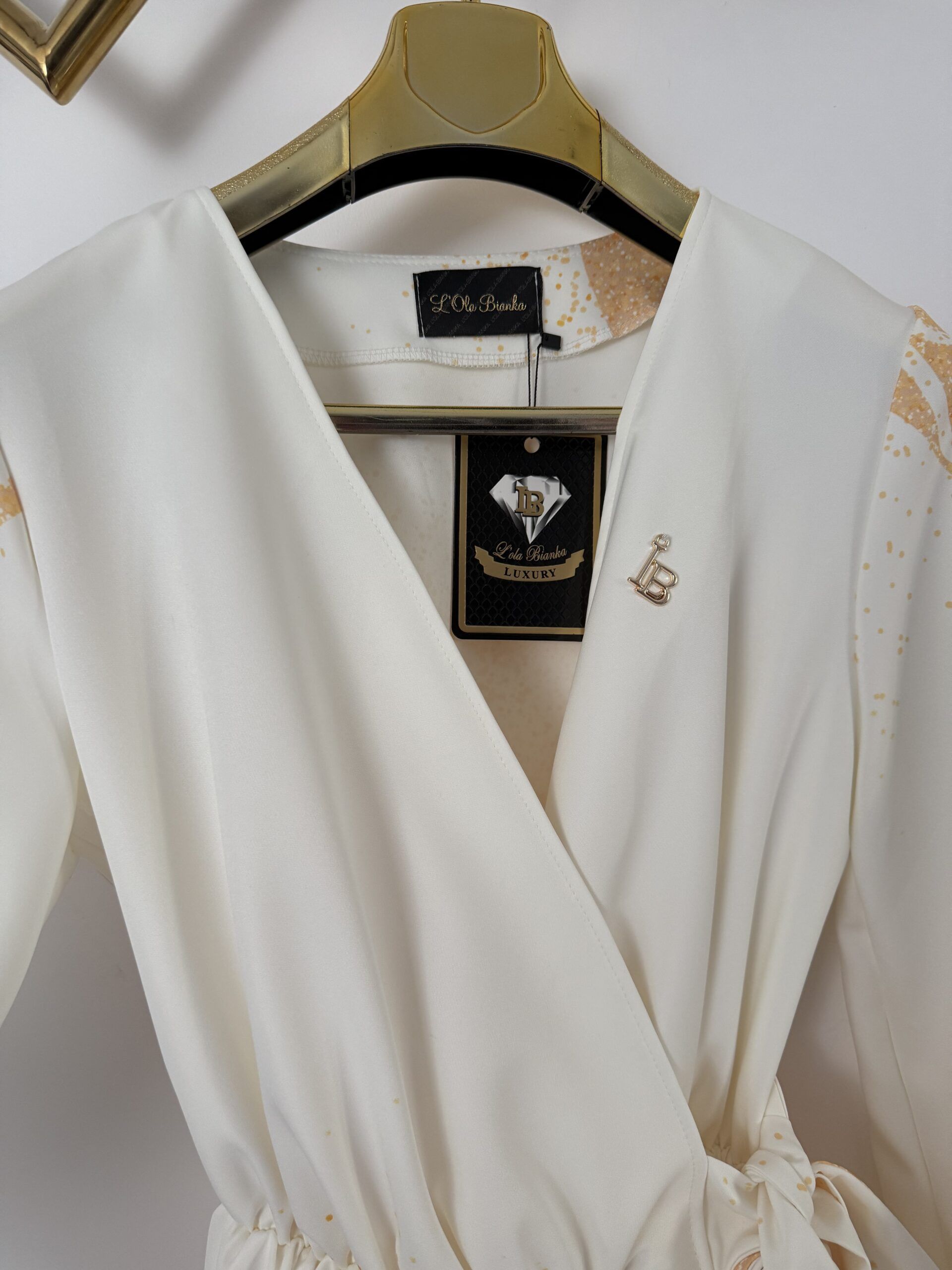Sukienka Lola Bianka sukienka wizytowa elegancka oversize