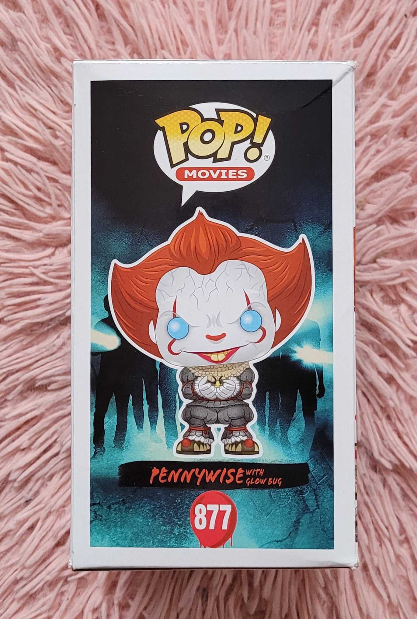 Figurka Funko POP! PENNYWISE WITH GLOW BUG IT TO Horror Special #877