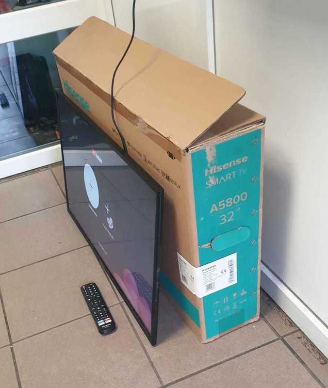 Telewizor LED 32" HISENSE H32A5800 Brak podstawy!!! Opis!!!