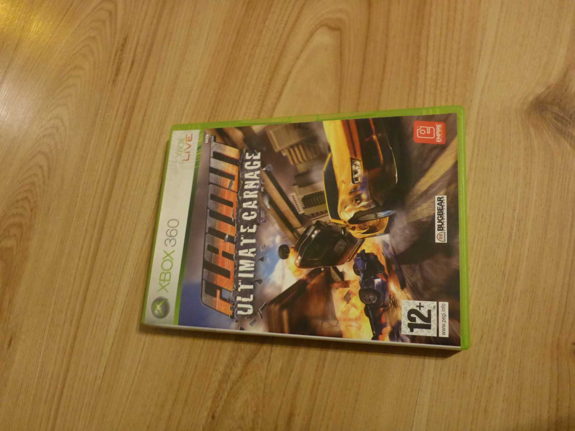 FLATOUT Ultimatum Carnage Xbox360 Pudełko + Instrukcja ang