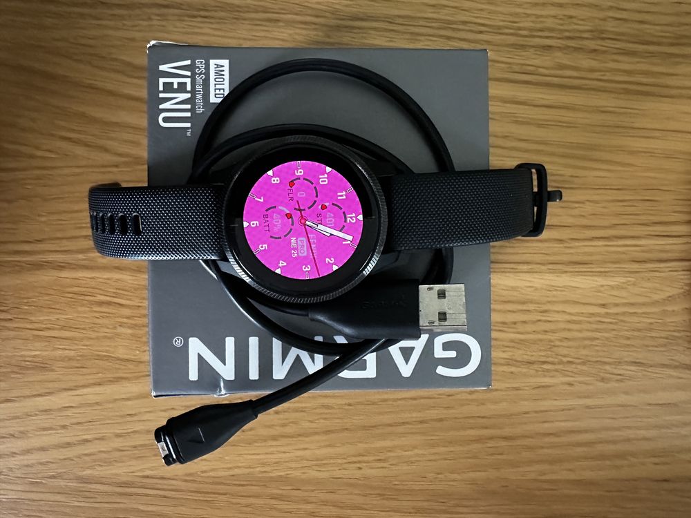 Garmin venu zegarek