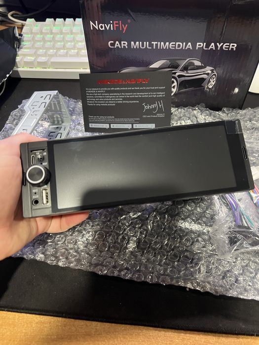 |Нова| Сучасна|Автомагнітола 1din з безпровідним Car Play/Android auto