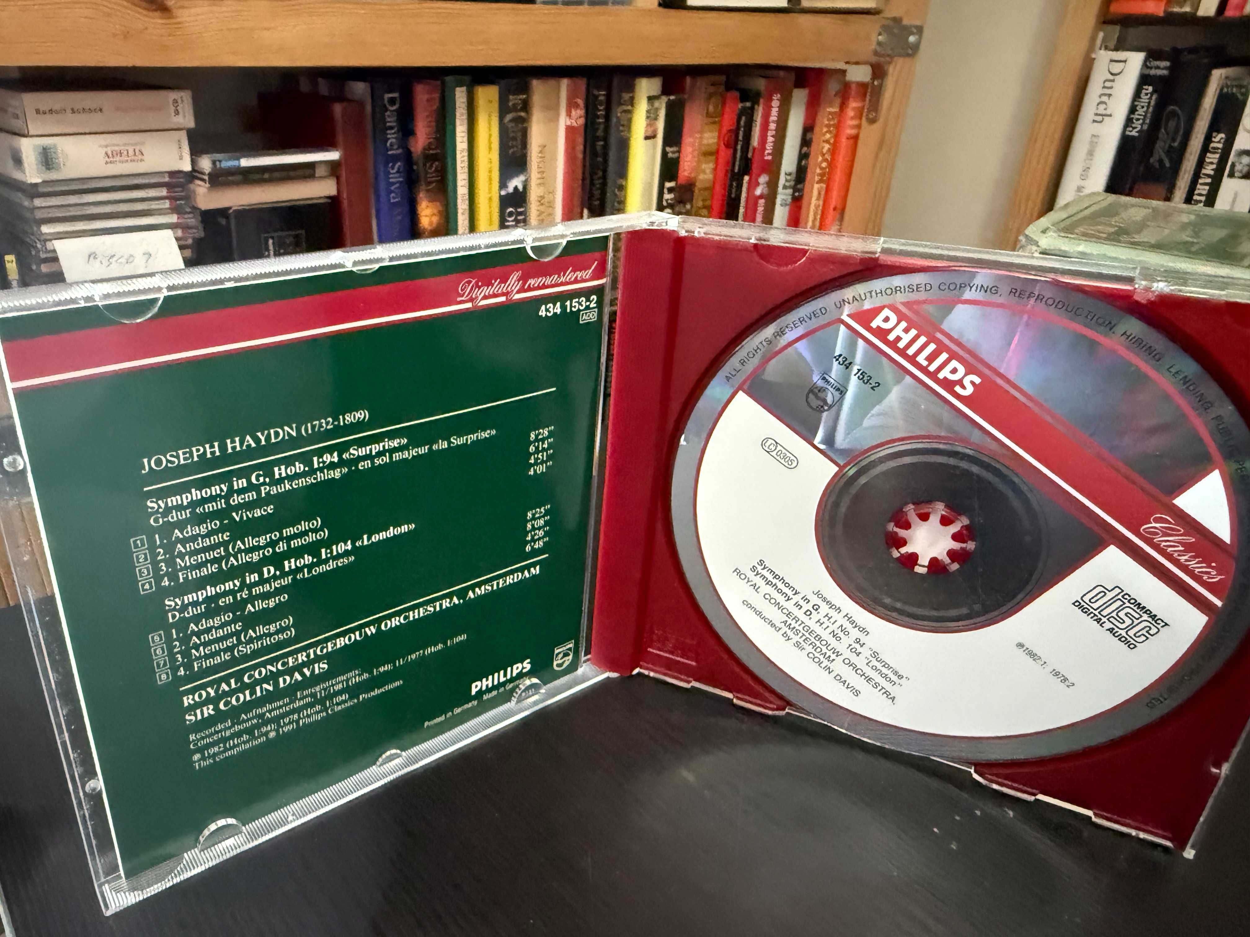 Haydn – Symphonies Ns. 94 & 104 – Concertgebouworkest, Sir Colin Davis