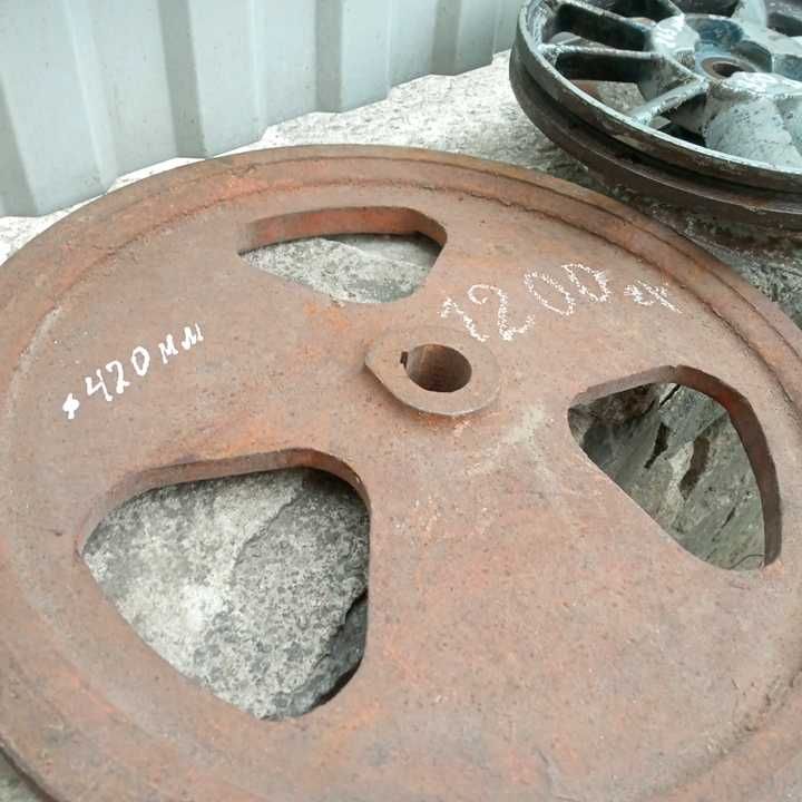 Продам шківи бу різних розмірів  1200 гр
