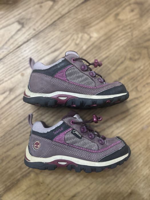 Timberland 28 criança goretex sapatos botas caminhada