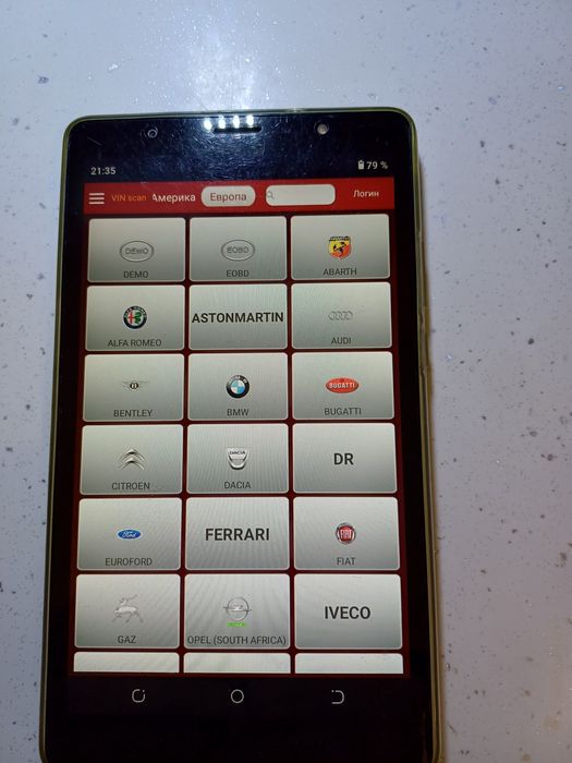 Комплект автодіагностики THINDIAG  +  Планшет