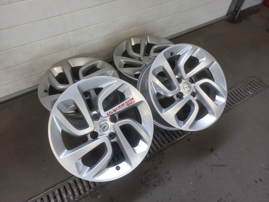 Felgi aluminiowe 16" 4x108 Opel Crossland