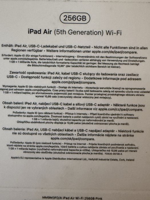 Tablet  iPad APPLE z 2024 jak nowy nie ma śladów użytkowania