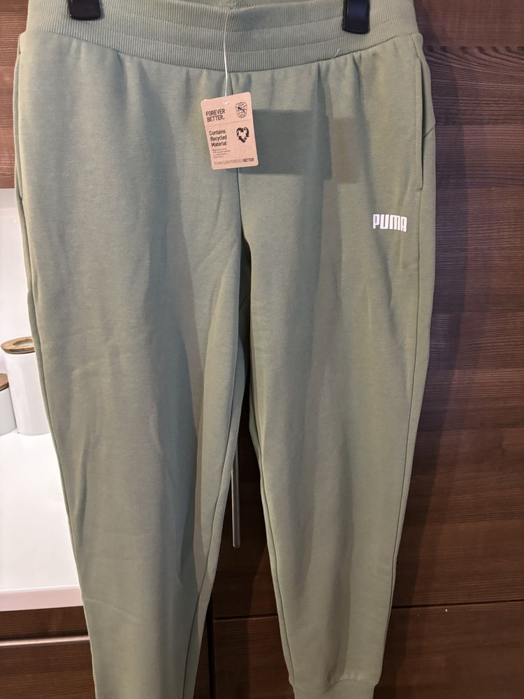 Spodnie dresowe puma mint ml