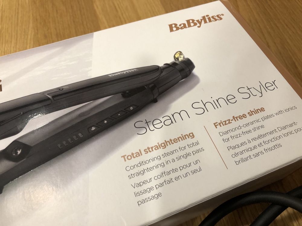 Prostownica BaByliss ST496E Steam Shine Styler