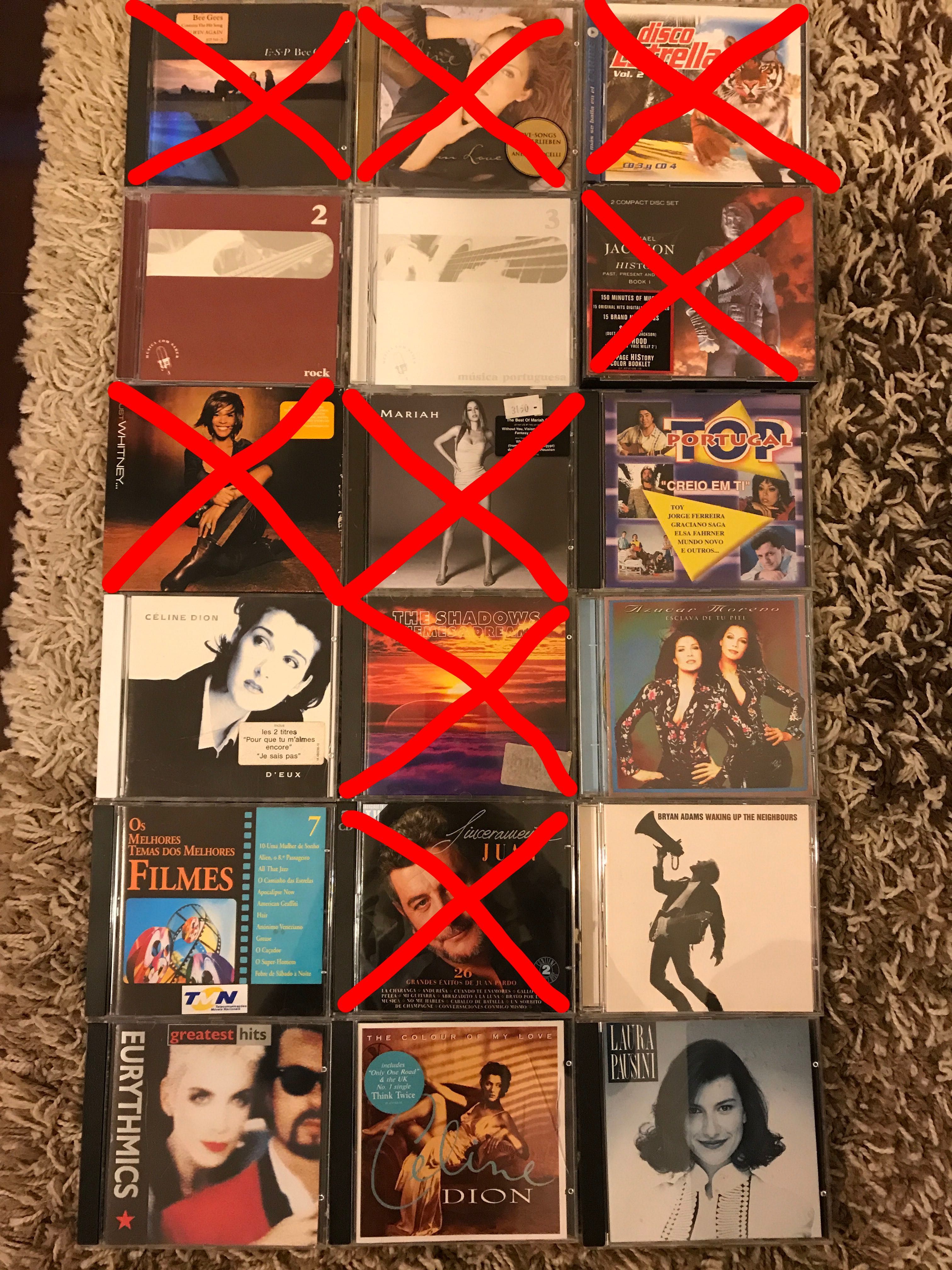 Lote de CD's Originais Variados