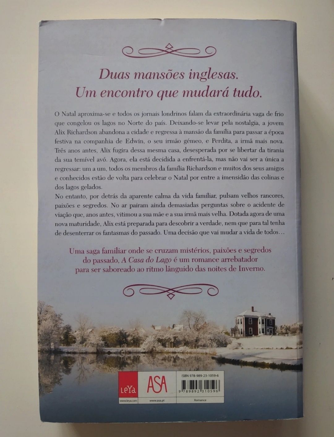 Livro A Casa do Lago, de Elizabeth Edmondson