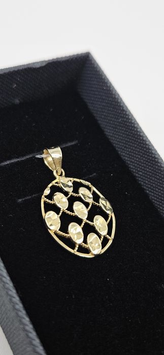 Złota zawieszka ażurowa 585 GOLD MONEY