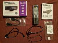 Dekoder WIWA H.265 Mini DVB-T2 HEVC H.265 tuner PILOT części z zestawu