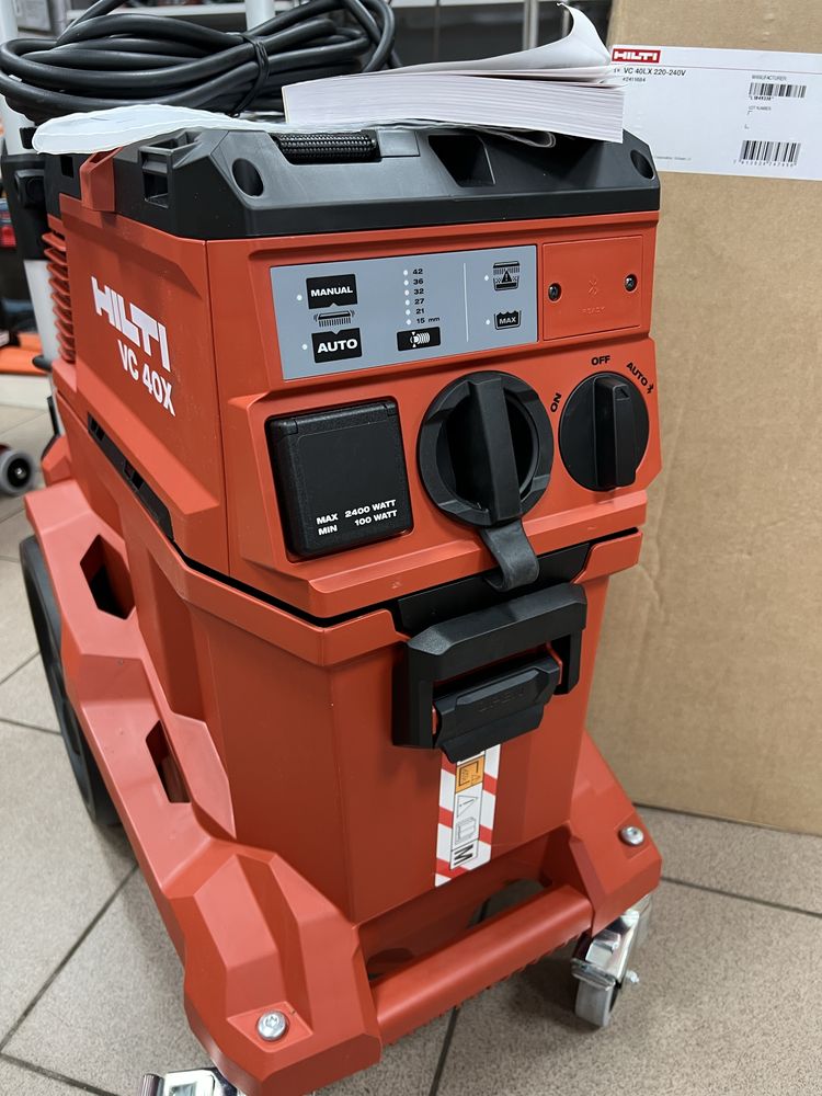 Пилесос Hilti VC 40LX -MX нові 2025 рік РАЗПРОДАЖА!