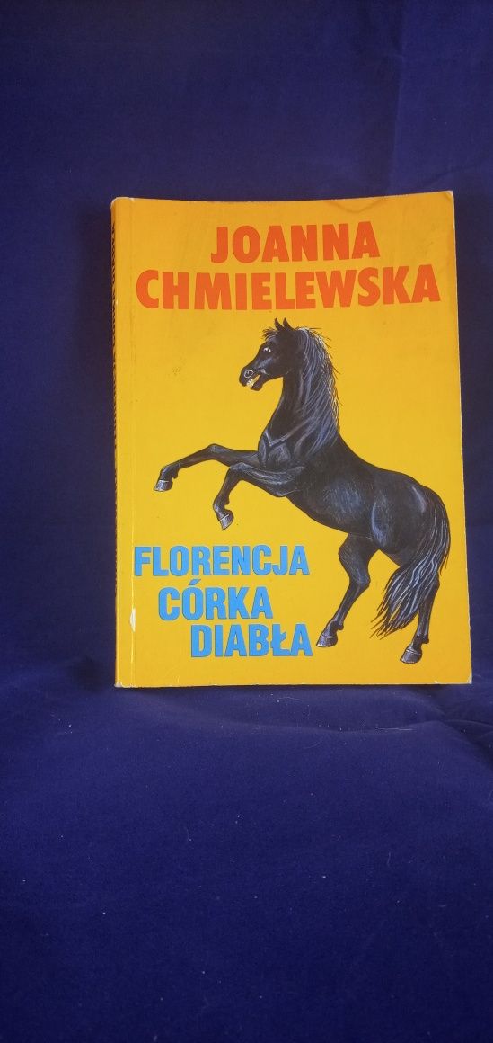 Książka " Florencja córka diabła" J.Chmielewskiej