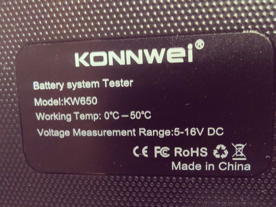 Діагностичний автомобільний тестер KW650