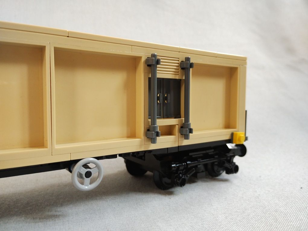 GRATIS wysyłka, LEGO train duży wagon węglarka do pociągu towarowego