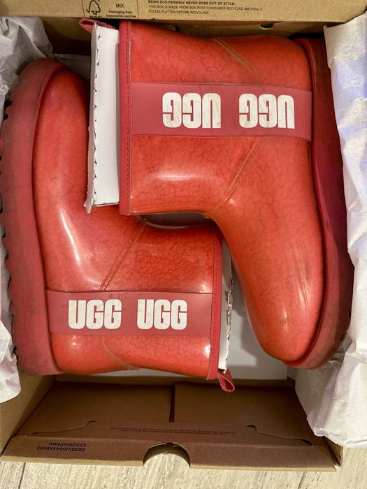 Яскраво-чарвоні UGG оригінал