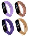 ZESTAW 6 sztuk Opaski Paski do Xiaomi band 5/6 Wybierz Swoje Kolory