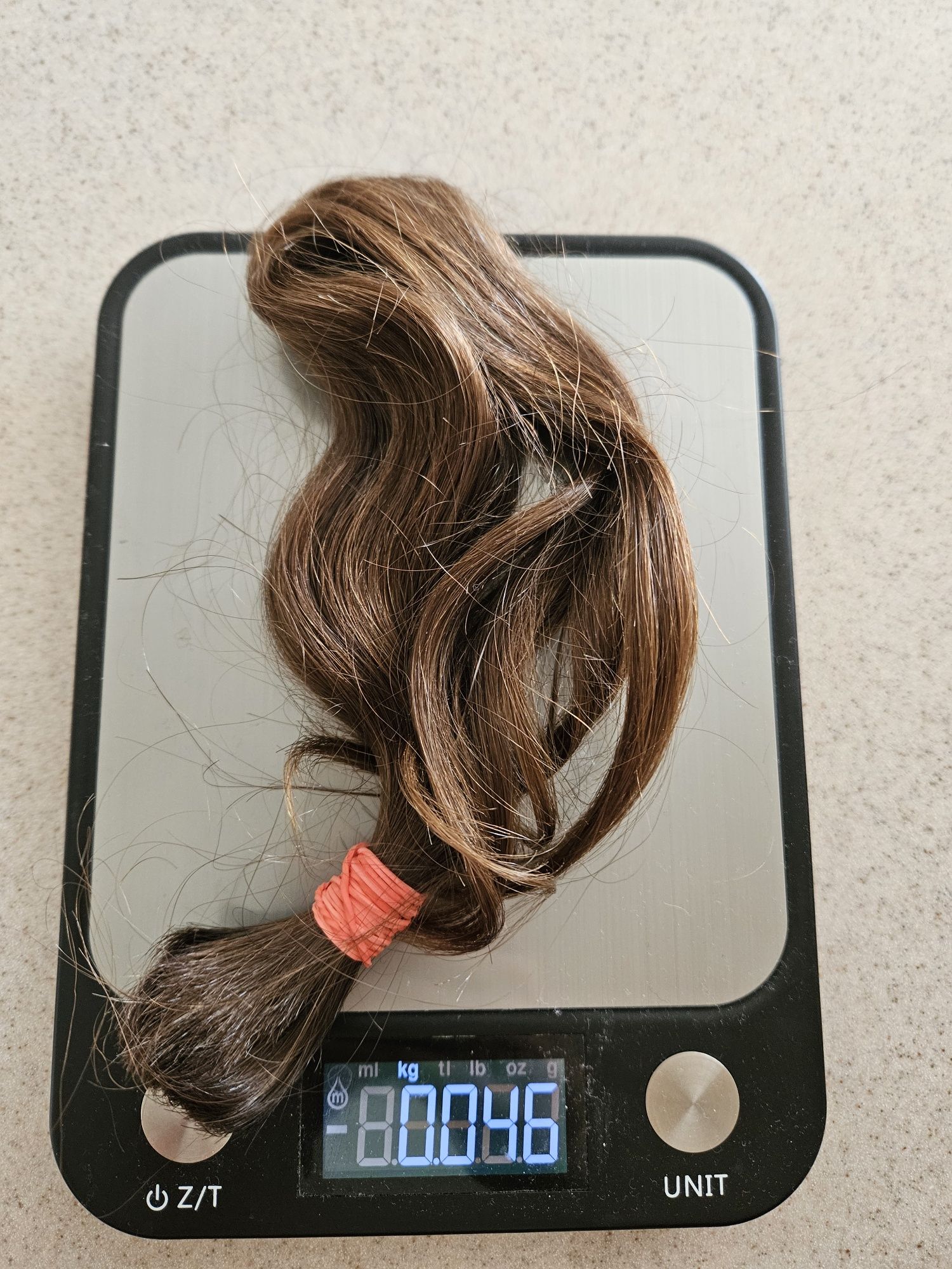 Волосы детские 45 см 46 гр.