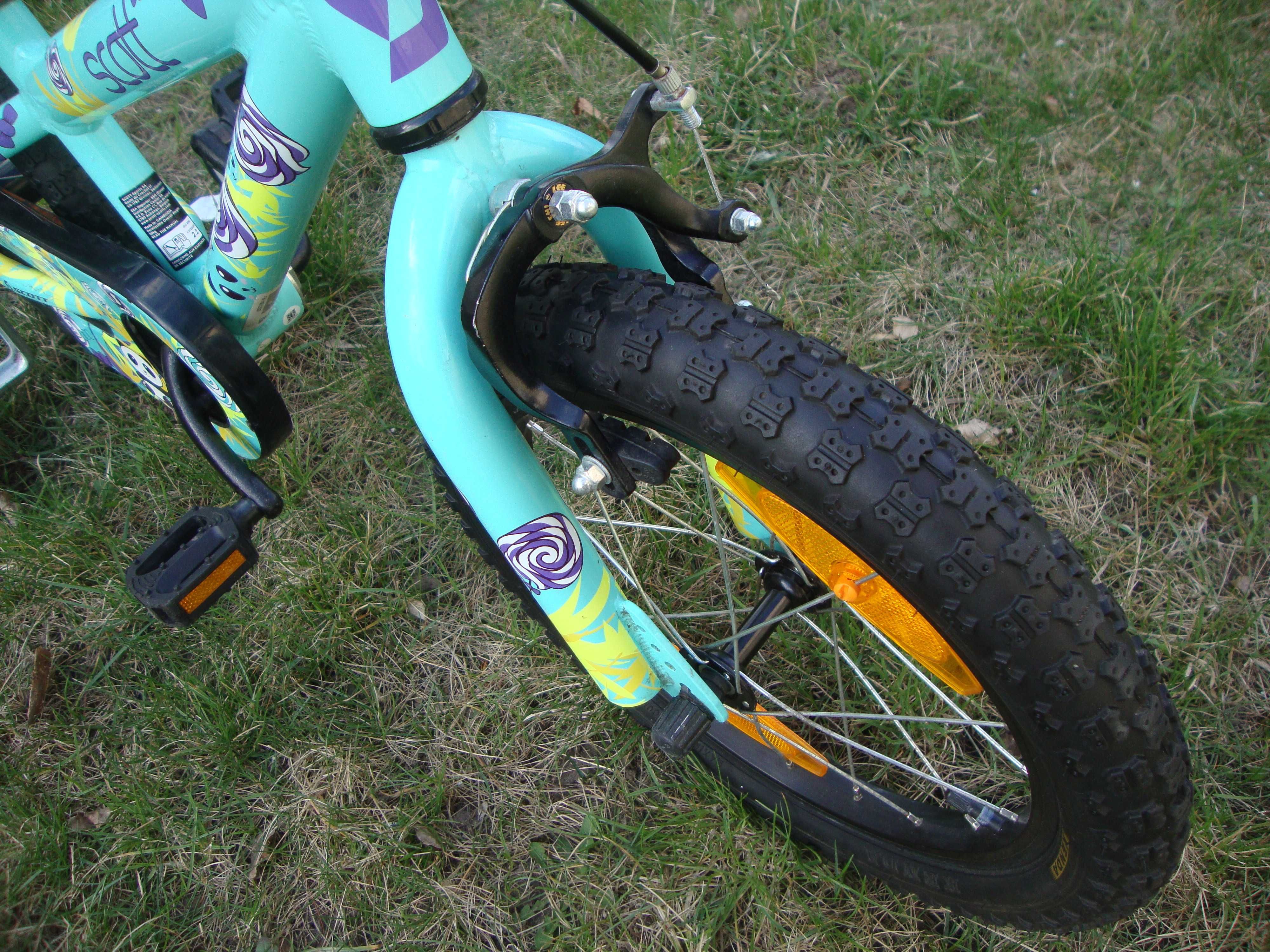 SCOTT Contessa 16 Подростковый велосипед детский  алюминий для девочки