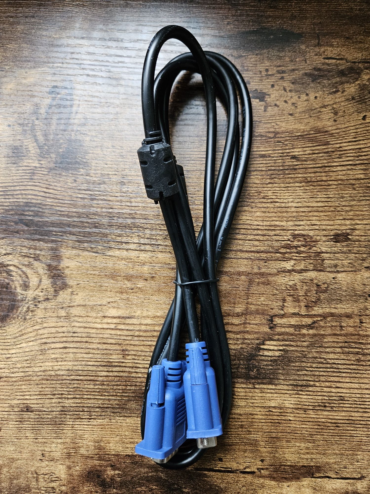 Nowy Kabel VGA (D-SUB 15 pin) do podłączenia monitora telewizora z kom