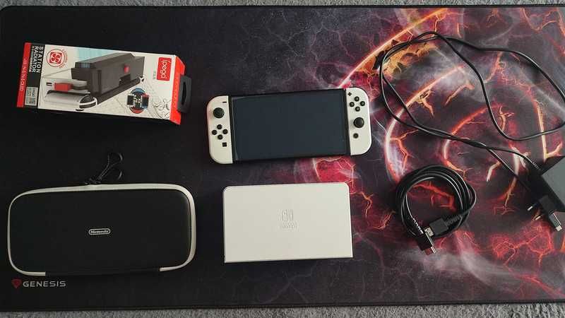 Konsola nintendo switch oled CFW 256GB