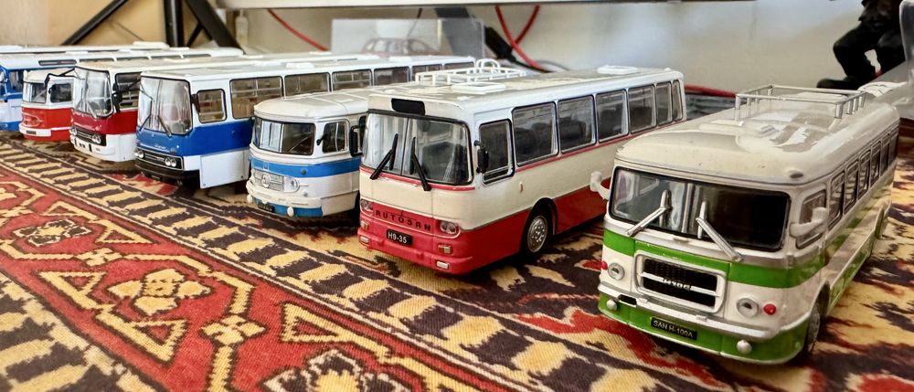 Kultowe Autobusy PRL-u 1:72 kolekcja!