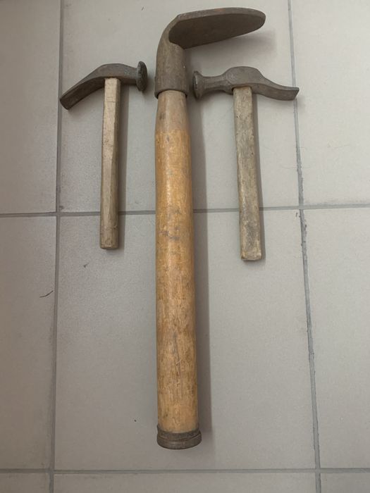 Набор сапожника состоящий из лапы и молотка сапожника времен ссср