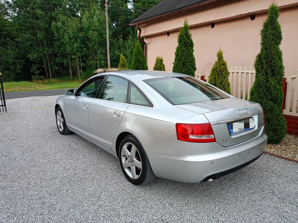 Ładne Audi A6 C6*2007/2008*2,0 TDI*skrzynia 6- biegowa*NISKI PRZEBIEG