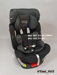 Детское автокресло крепление ISOFIX поворотная база с наклоном 9-36кг.