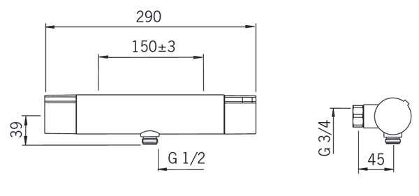 Змішувач  для душа Oras 2870