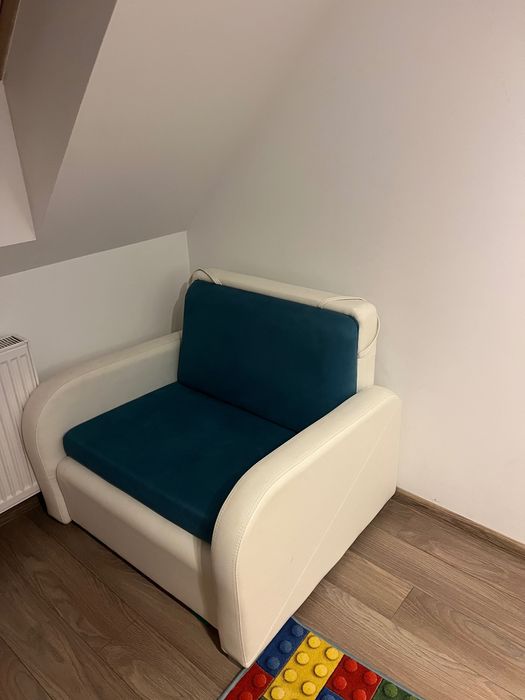 Fotel rozkładany / jednoosobowa sofa z funkcją spania
