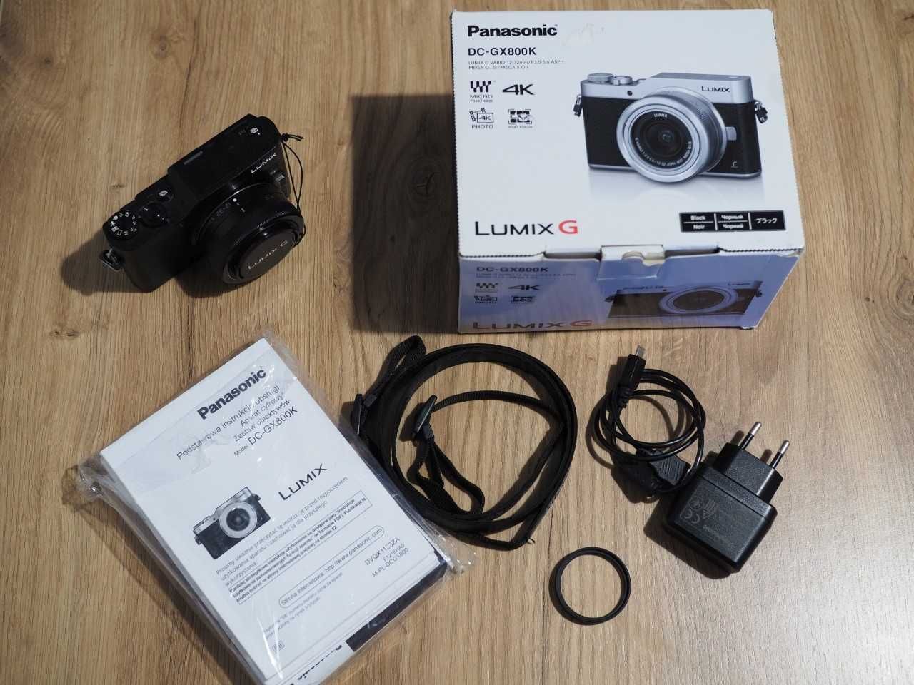 Lumix DC-GX800K Bezlusterkowy aparat cyfrowy