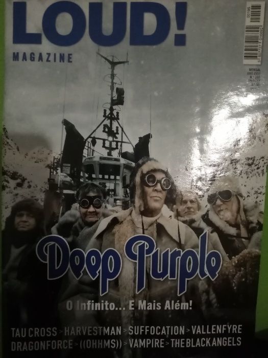 revistas LOUD!-moonspell, led zeppelin, deep purple...