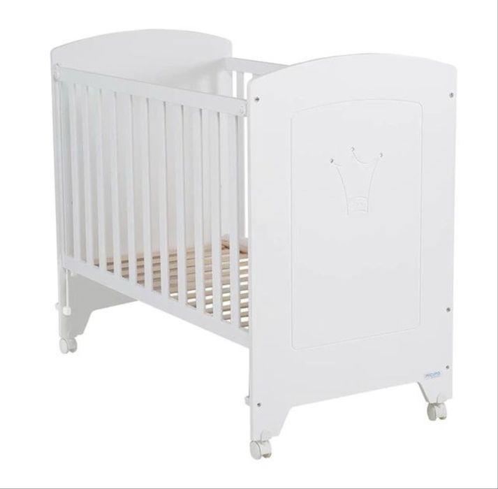 Berço Micuna Valentina + Gaveta + edredão +proteção lateral