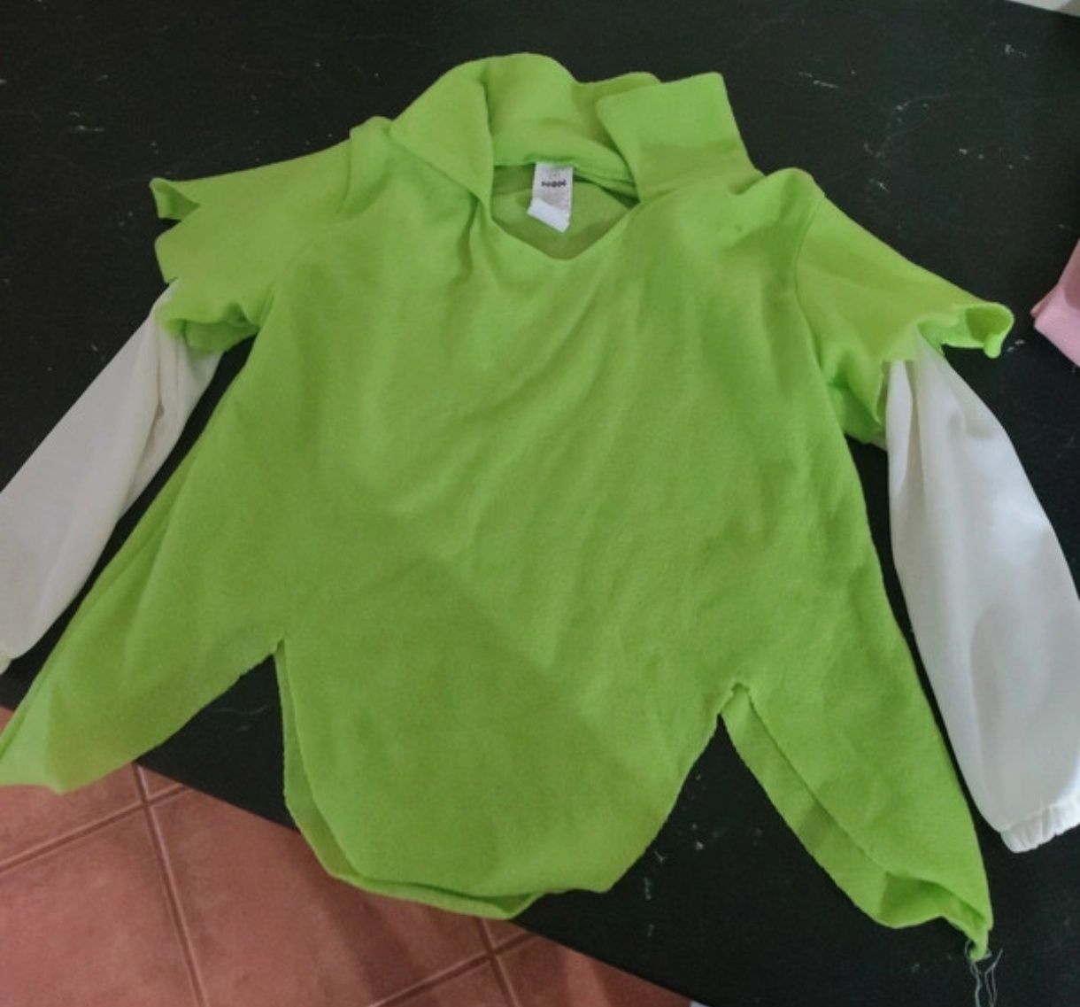 Conjunto disfarce Peter Pan e Sininho