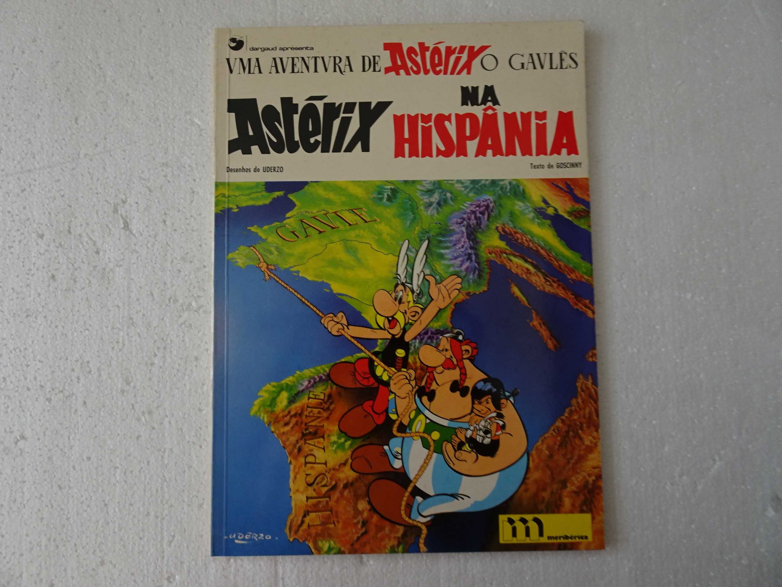 Livro Meribérica Astérix na hispânia