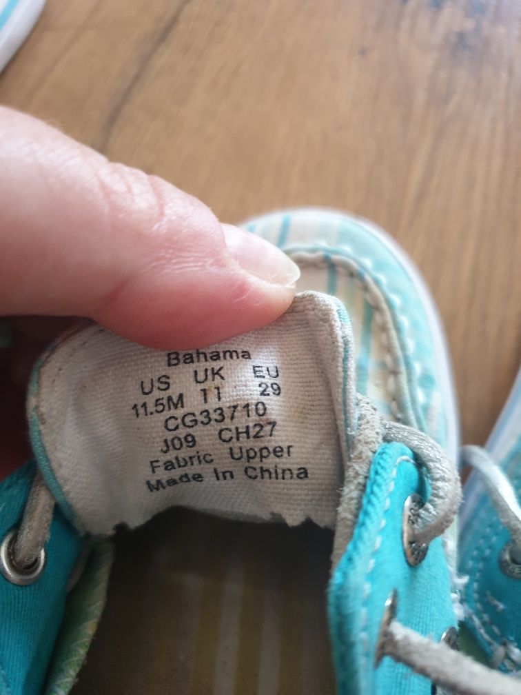 Mokasyny r.28 i 29 SPERRY Top sider