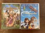 3 DVDs infantis originais  sao :Disney, O Principezinho