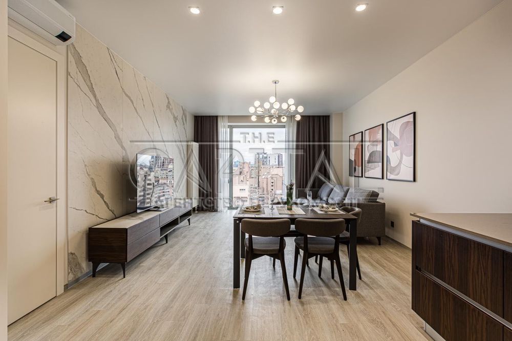 Аренда 3ком квартиры ЖК Atlantic Residences Антоновича Печерский