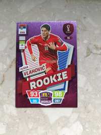 Karta PANINI ROOKIE Qatar 2022 Word Cup Dusan Vlahovic