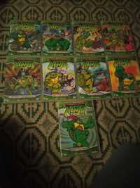 Vendo 9 DVDs das tartarugas ninja