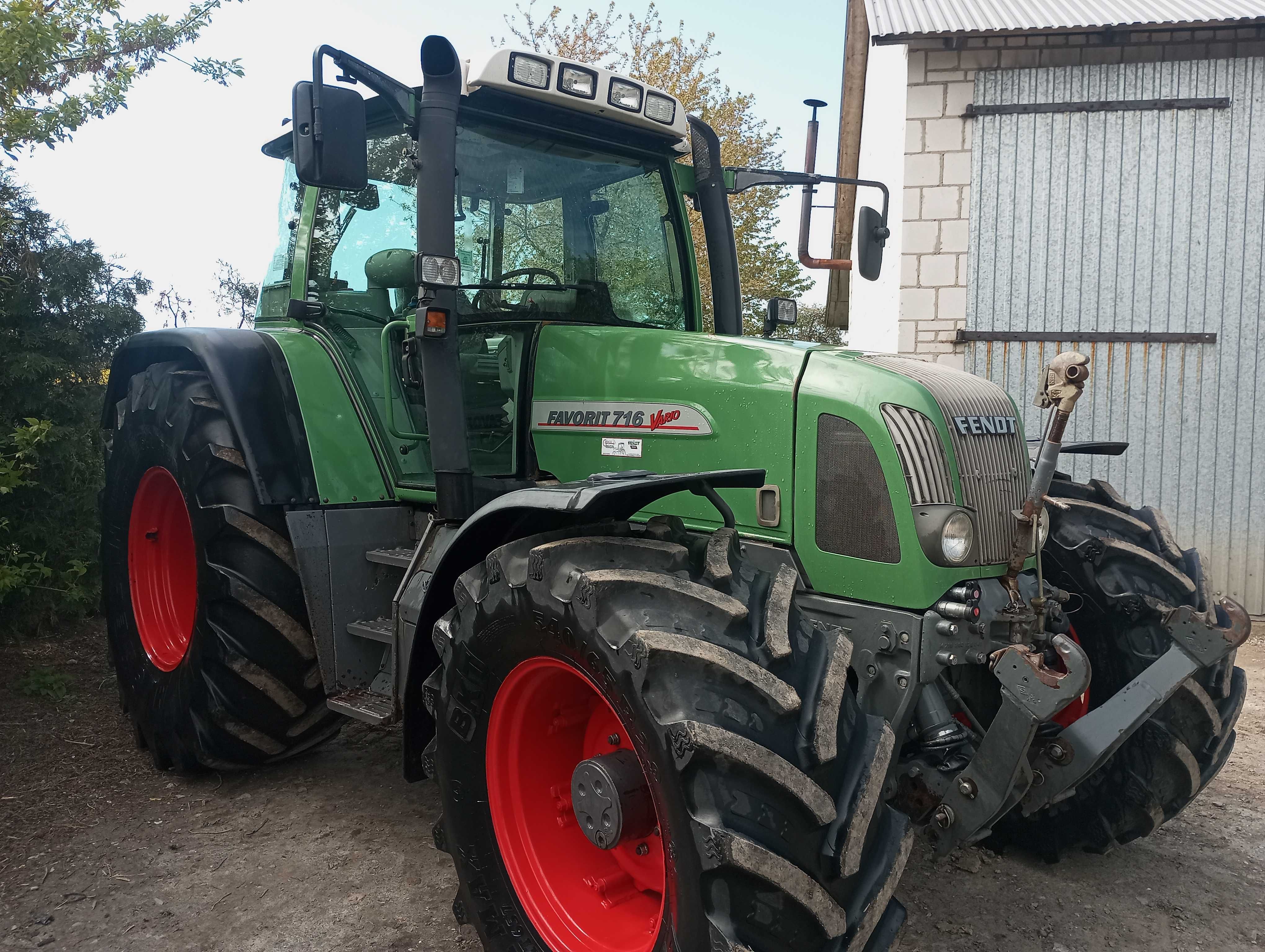 Fendt 716 VARIO*Sprowadzony*PNEUMATYKA*Tuz*Miekka Oś*John Deere case