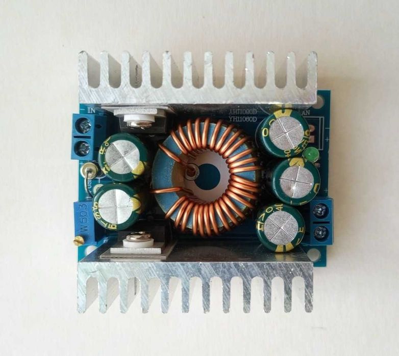 Мощный понижающий стабилизатор напряжения выходной ток до 12 А