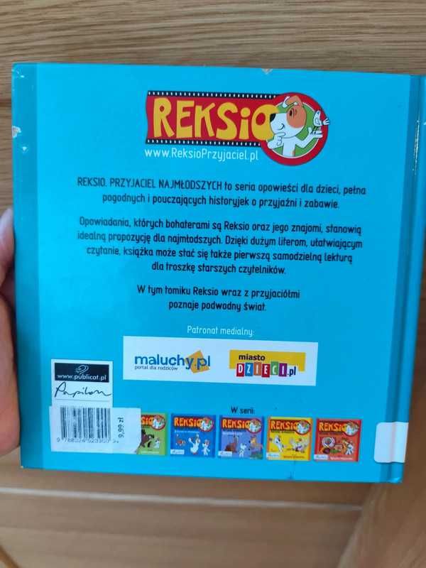 Reksio przyjaciel najmłodszych wodna przygoda Maria Szarf